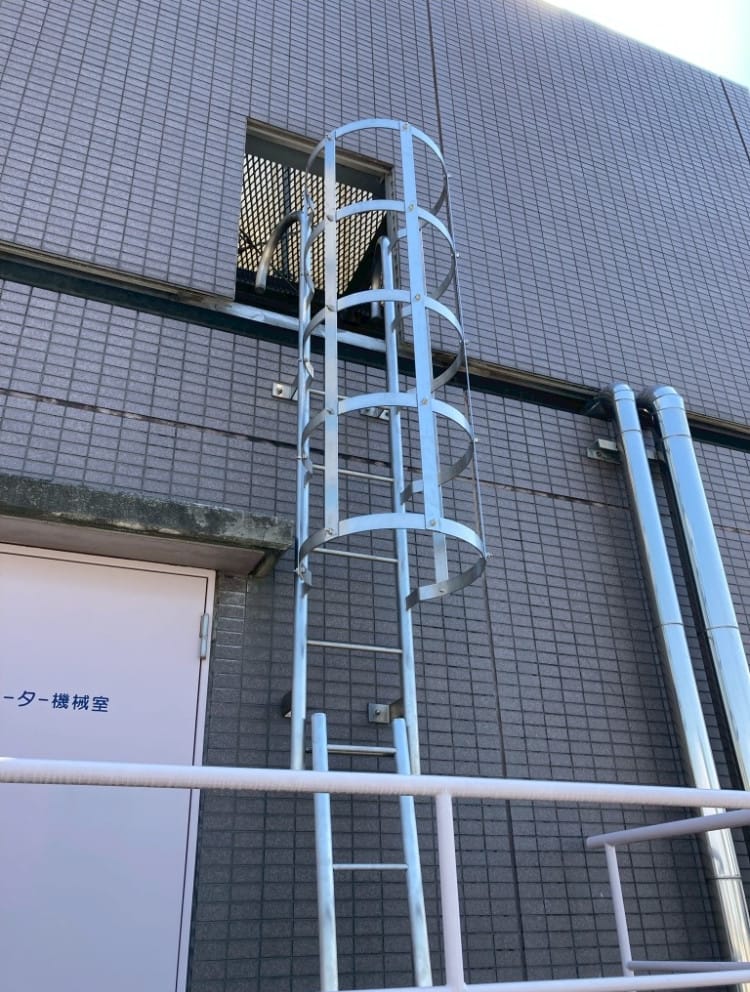 Exterior staircase after renovation